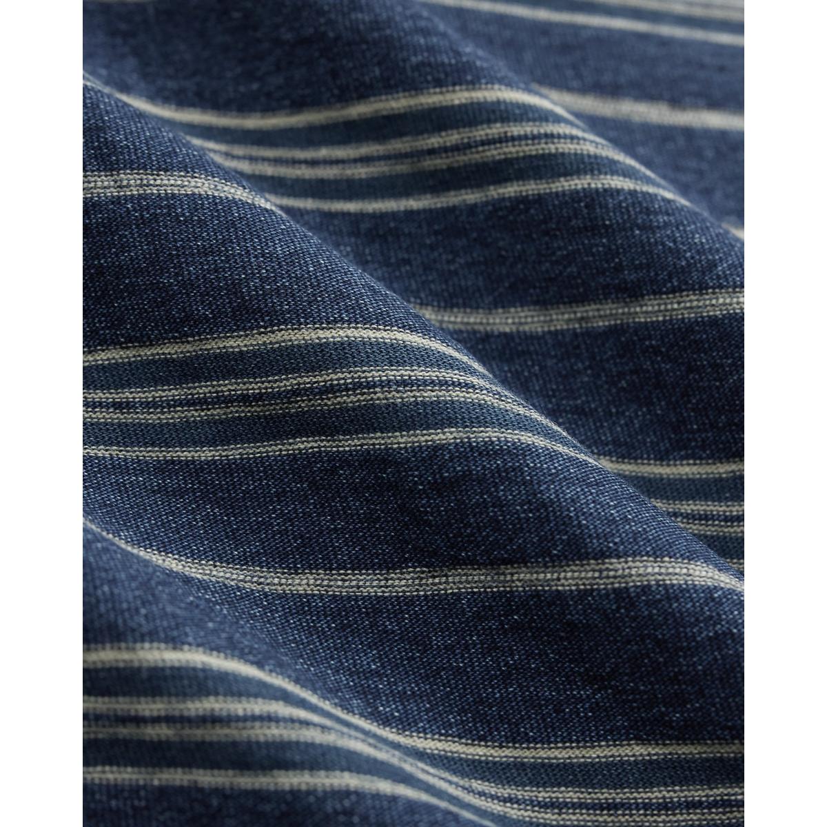 Indigo Multi Striped Jersey T-Shirt - T Shirt