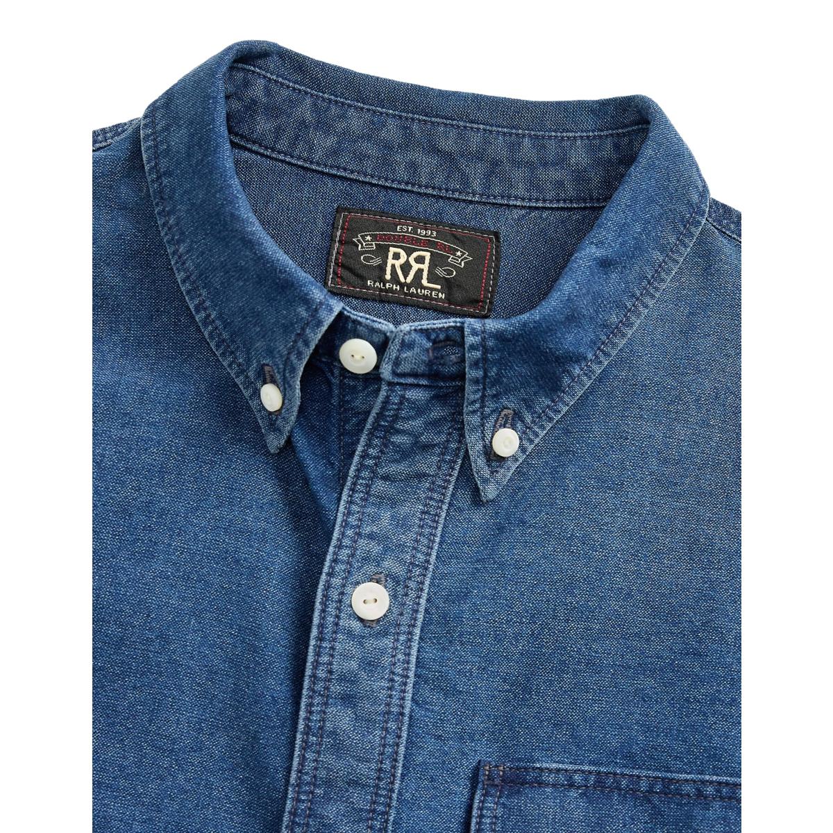 Indigo Oxford Workshirt - Workshirt