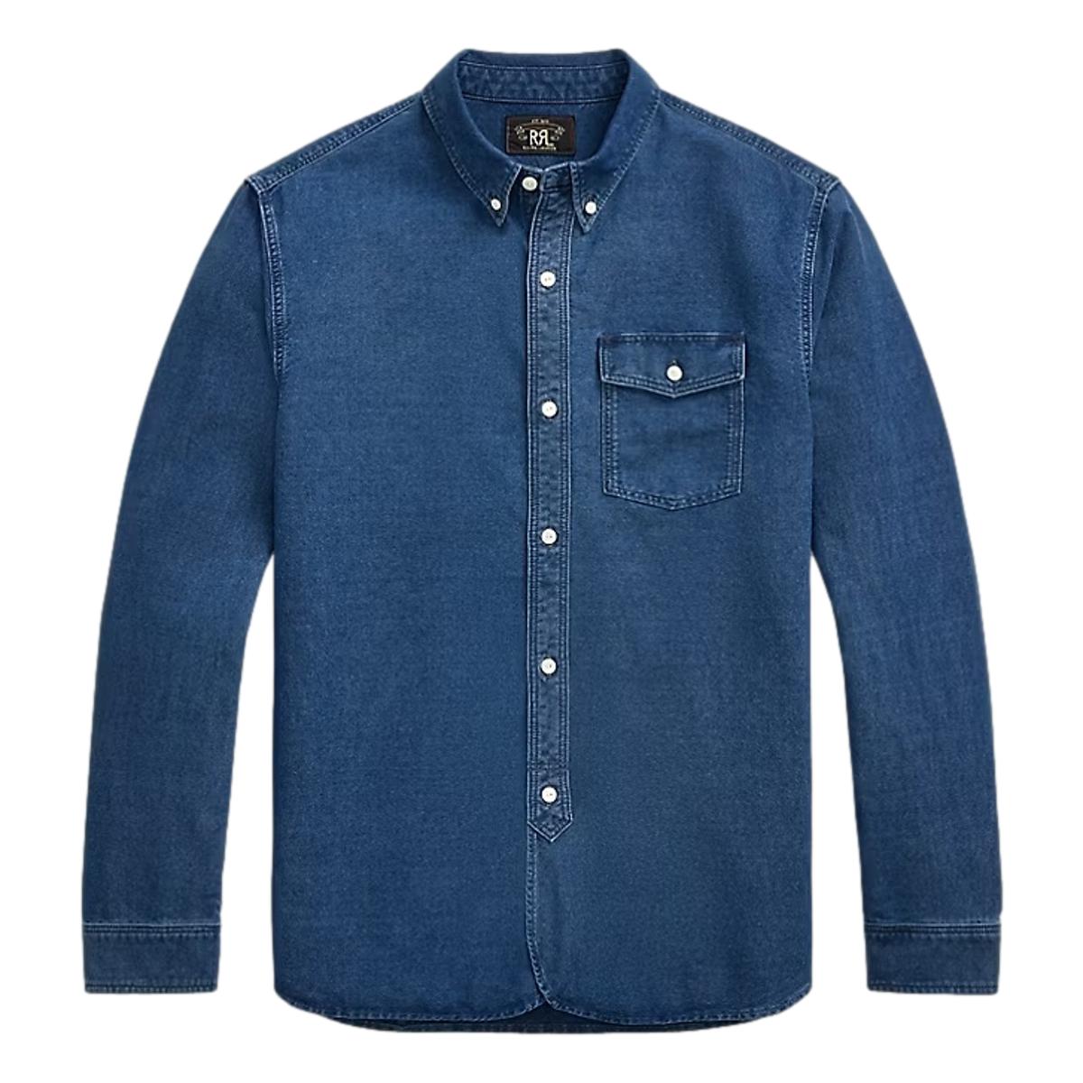 Indigo Oxford Workshirt - Workshirt