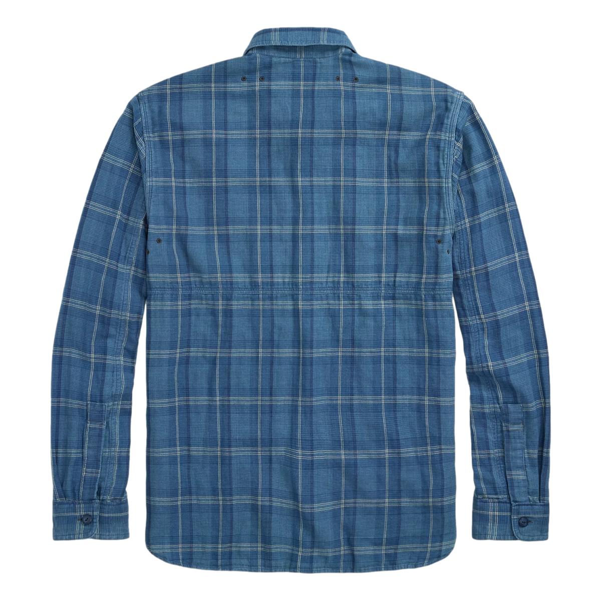 Indigo Plaid Double-Faced Workshirt - Shirt