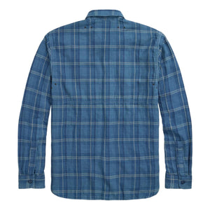 Indigo Plaid Double-Faced Workshirt - Shirt