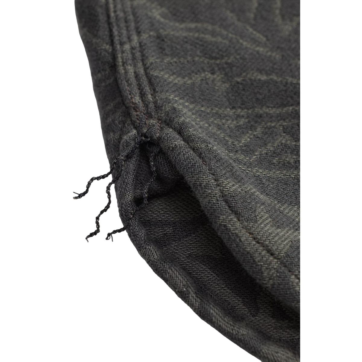 Jacquard Workshirt Grey Black - Shirt