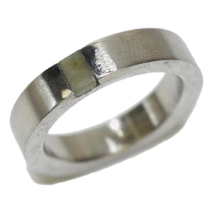 Jade Inlay Ring - ring