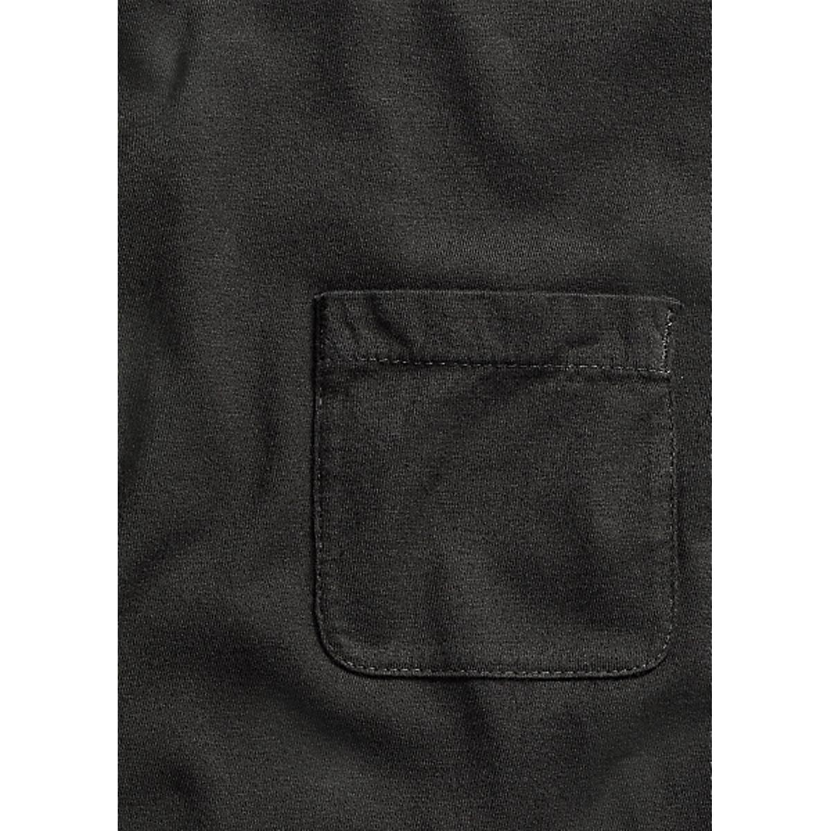 Jersey Pocket T-Shirt Faded Black Canvas - T Shirt