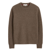 Jordan Sweater Washed Cashmere Heather Walnut Sweater