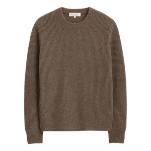 Jordan Sweater Washed Cashmere Heather Walnut Sweater