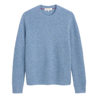 Jordan Sweater Washed Cashmere Marled Stonewash Sweater