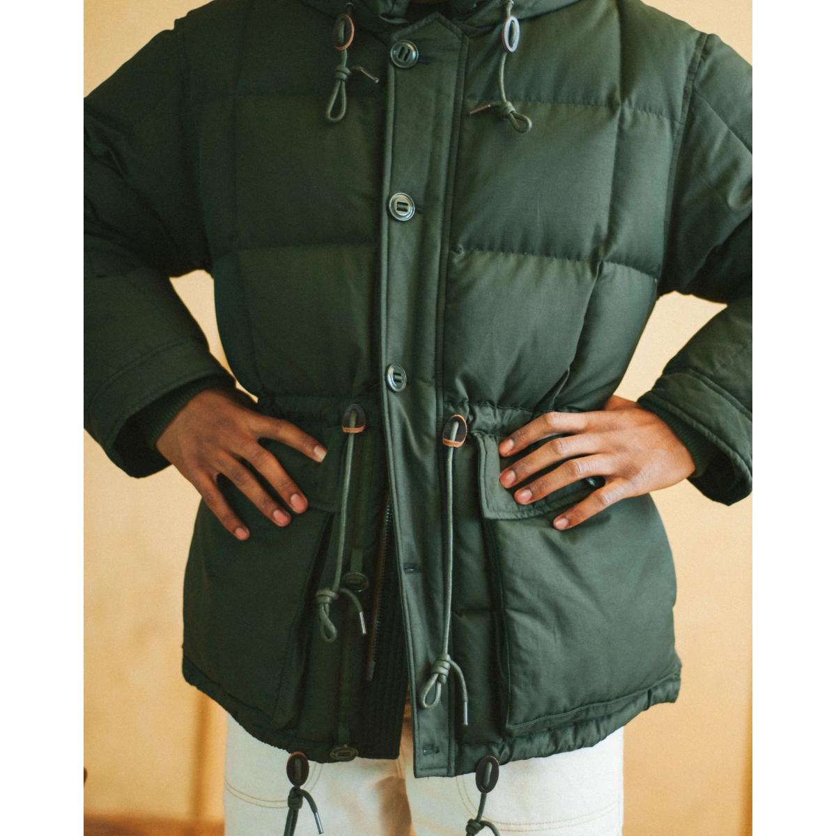 Karakoram Down Parka Jacket Dark Green - Jacket