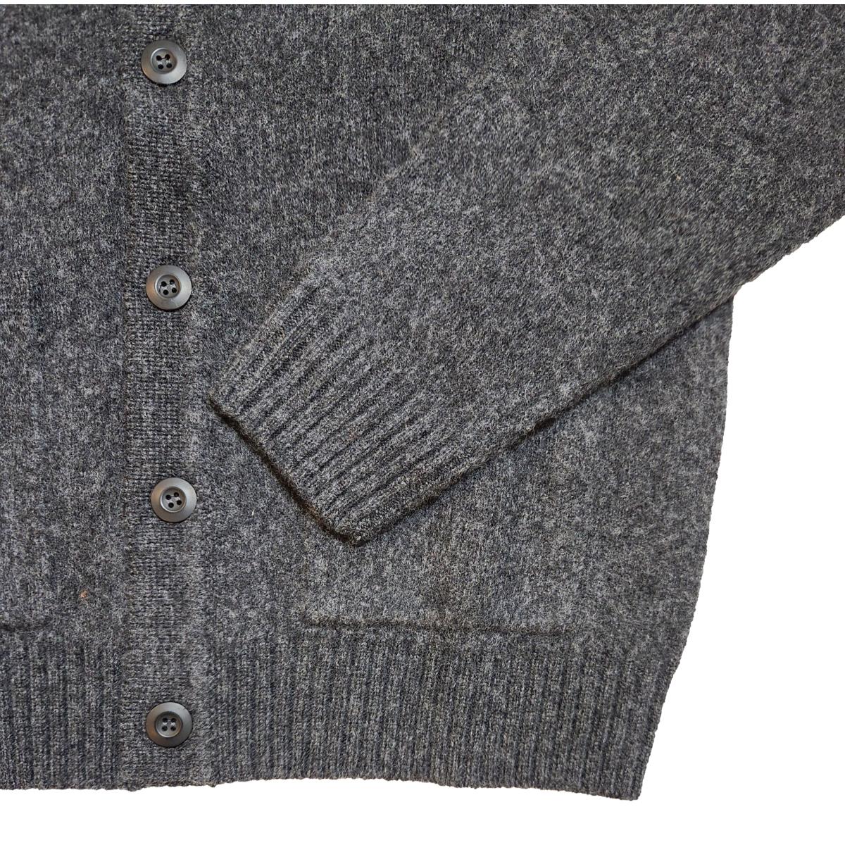 Kent Mohair Cardigan Charcoal - sweater