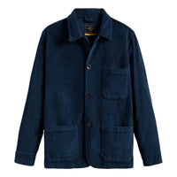 Labura Corduroy Chore Coat Navy - Chore Coat