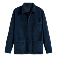 Labura Jacket Navy Corduroy - Chore Coat