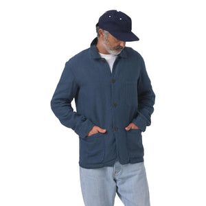 Labura Linen Jacket Navy - Shirts