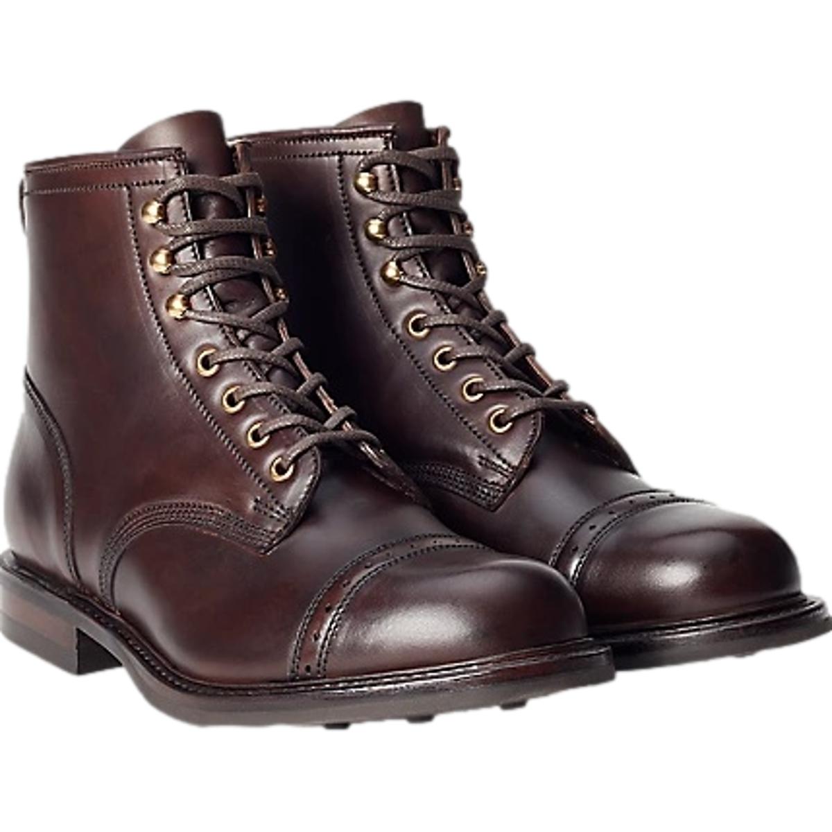 Leather Boot Brown - Boots