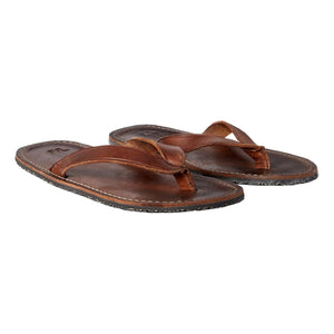 Leather Flip-Flop Dark Brown - Flip Flop