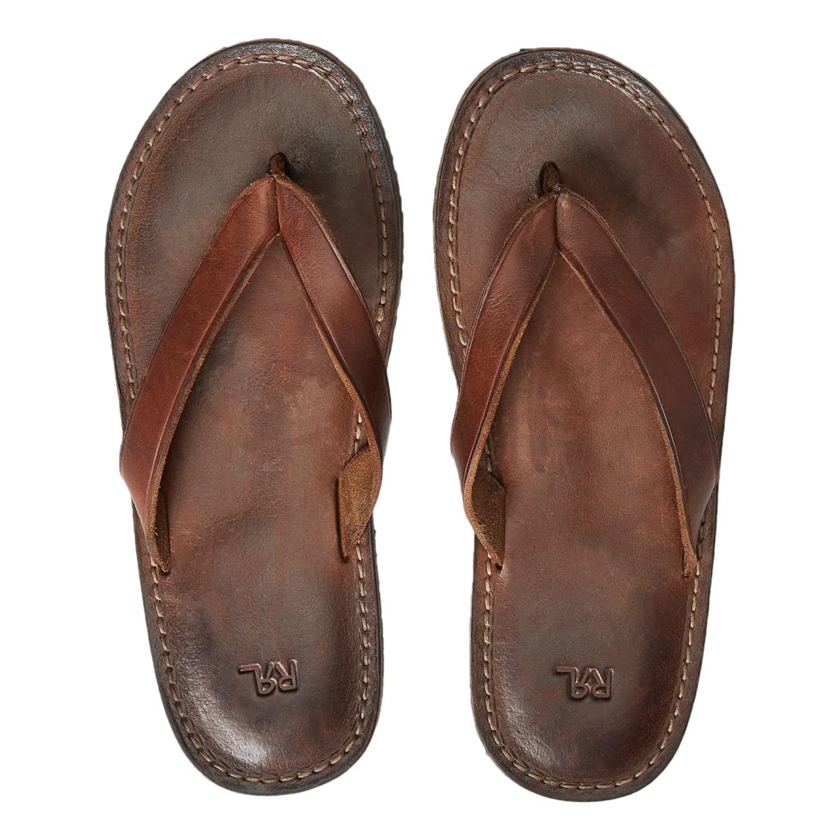 Leather Flip-Flop Dark Brown - Flip Flop