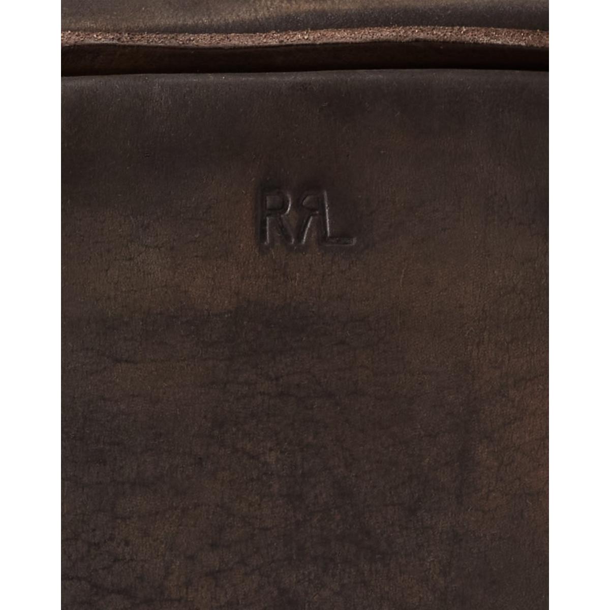 Leather Travel Case Dark Brown - Dopp Kit