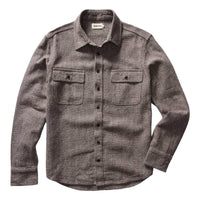 Ledge Shirt in Granite Linen Tweed - Shirt