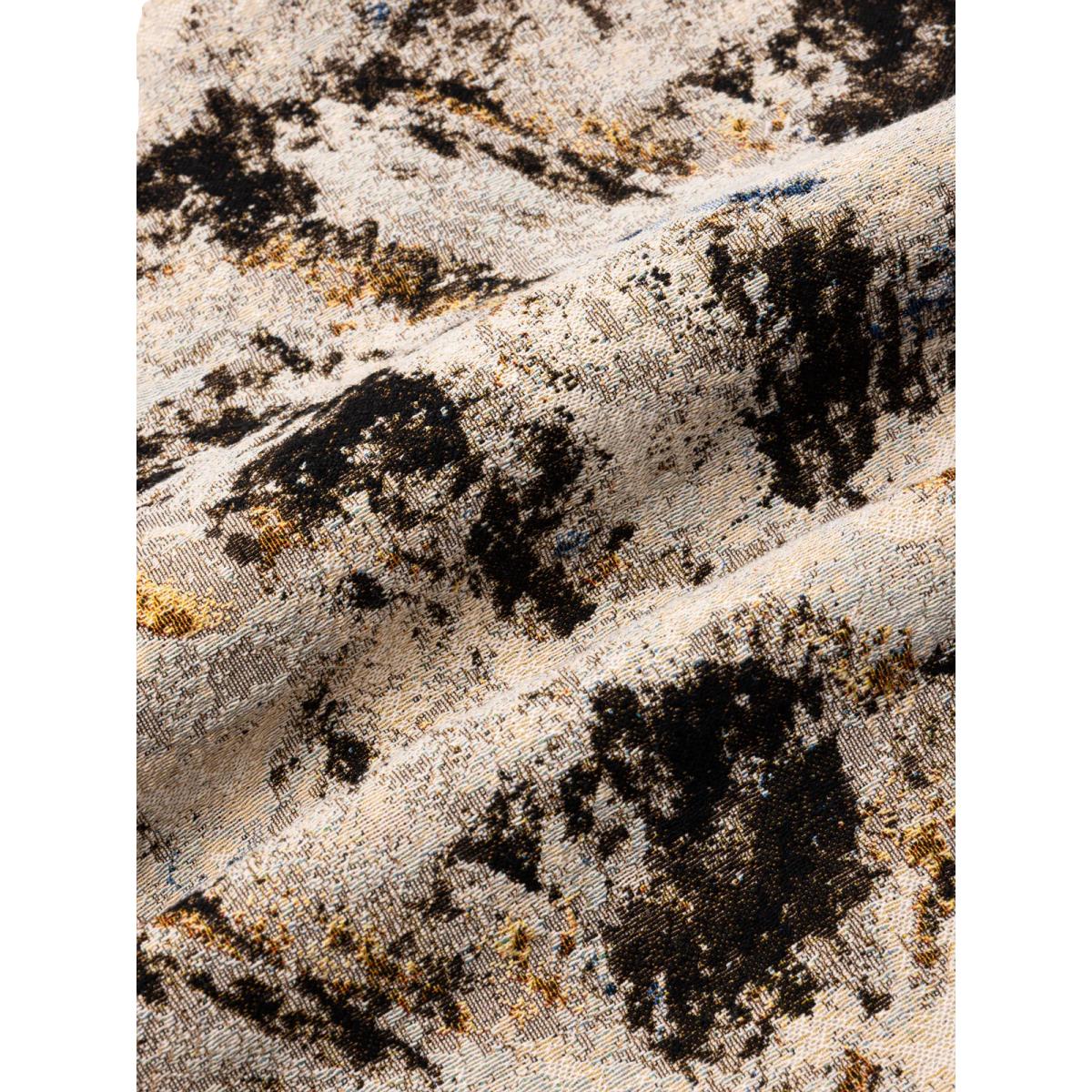 Leuchars Cap in Brown Camo Jacquard - Hat