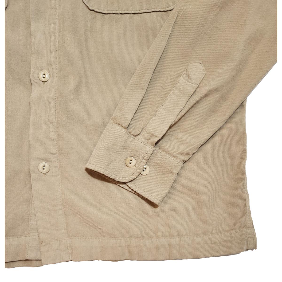 Lightweight Corduroy Shirt Dusted Khaki Shirts