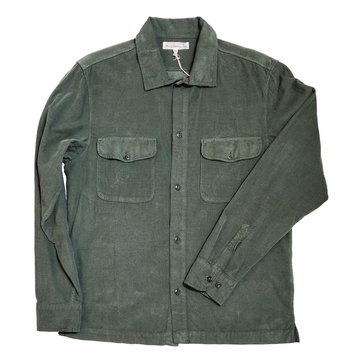 Lightweight Corduroy Shirt Forest Shirts