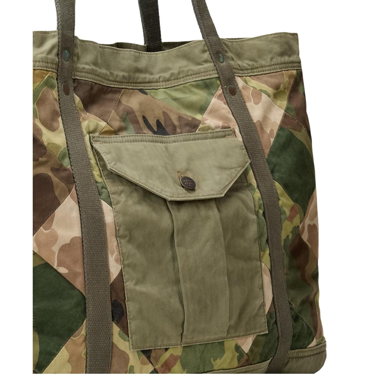 Limited-Edition Patchwork Camo Tote - Bag