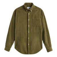 Lobo Corduroy Shirt Olive - Shirts