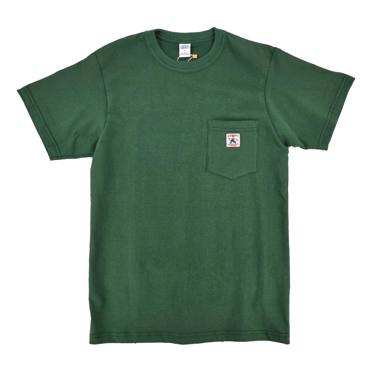 Logo Pocket Tee Dark Green - T Shirt