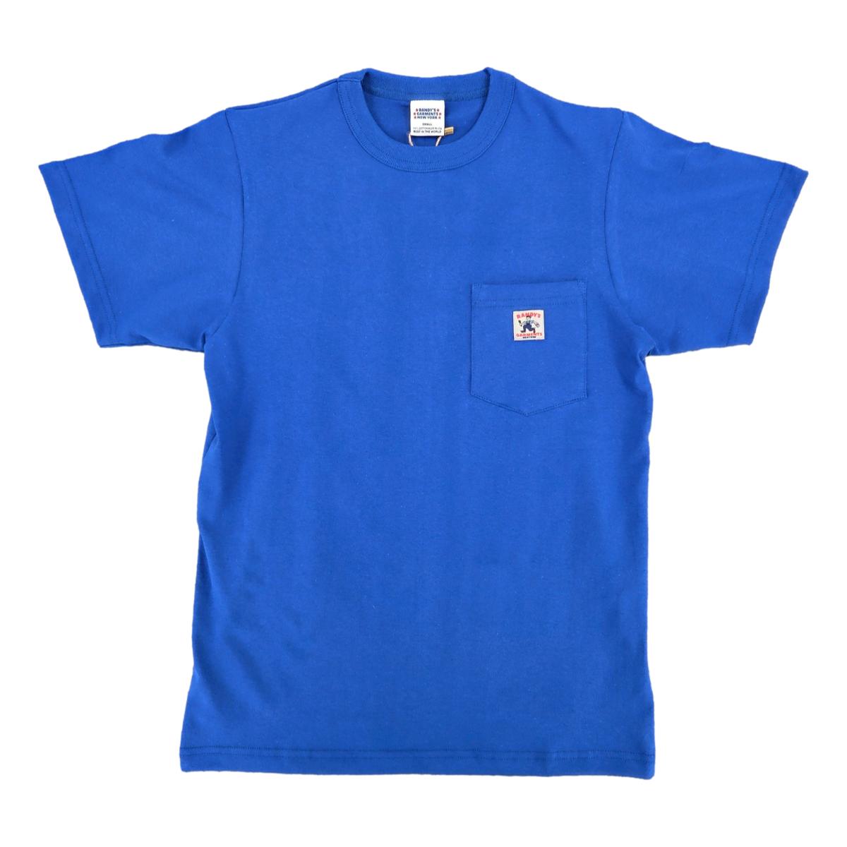 Logo Pocket Tee Dark Royal - T Shirt