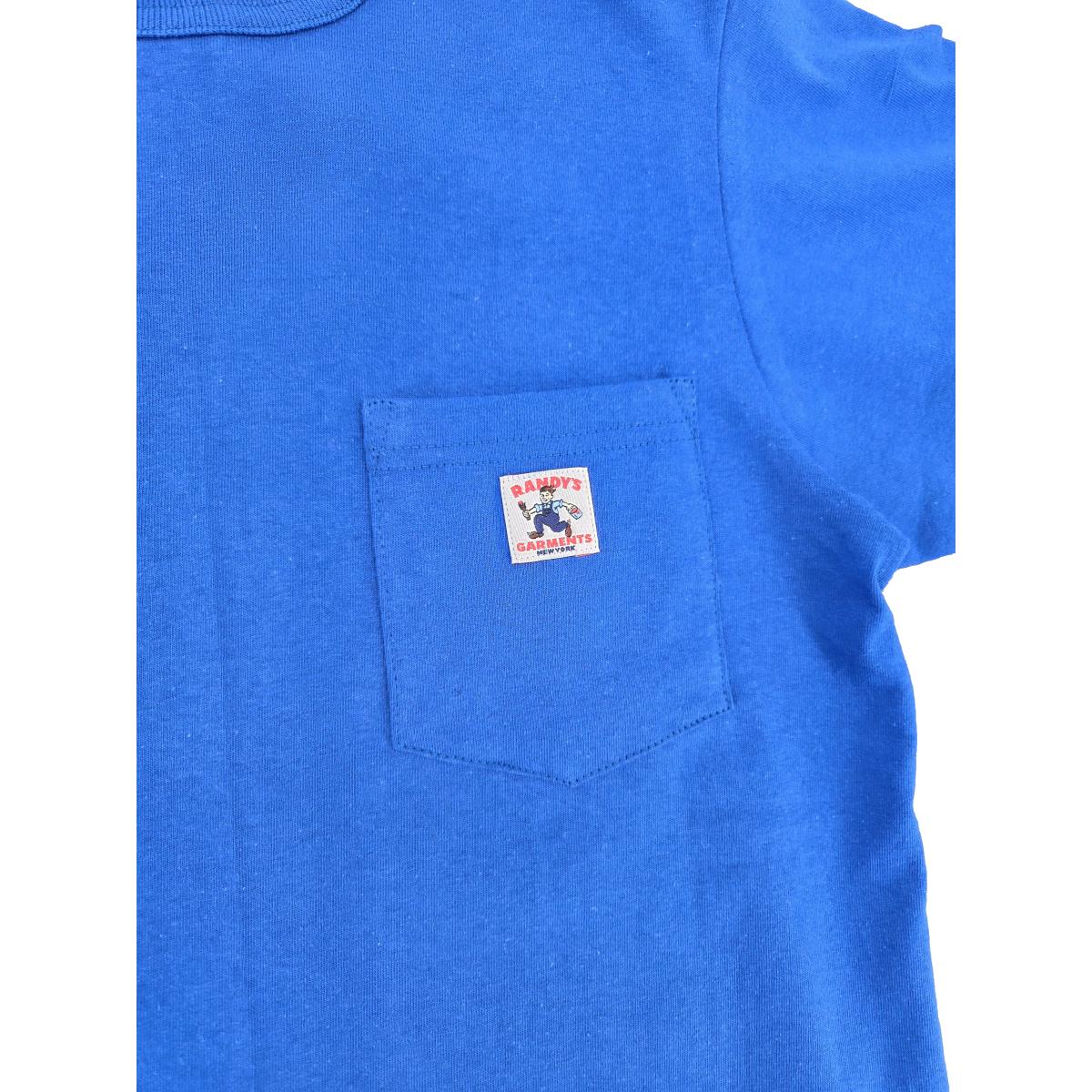 Logo Pocket Tee Dark Royal - T Shirt