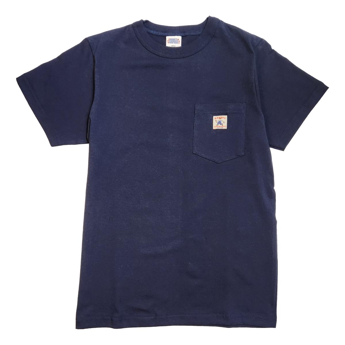 Logo Pocket Tee Navy - T Shirt