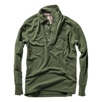 Loopback L/S Polo Brt Loden Hthr