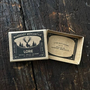 Manready Mercantile - LORE | Solid Cologne