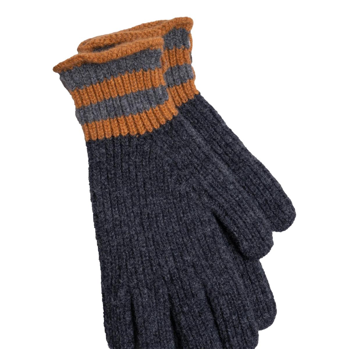Love My Ribbed Gloves Charcoal - Gloves