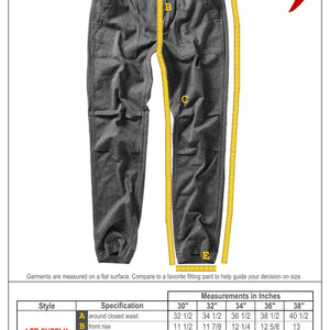 Ltd Supply Pant Charcoal Covert - Pant