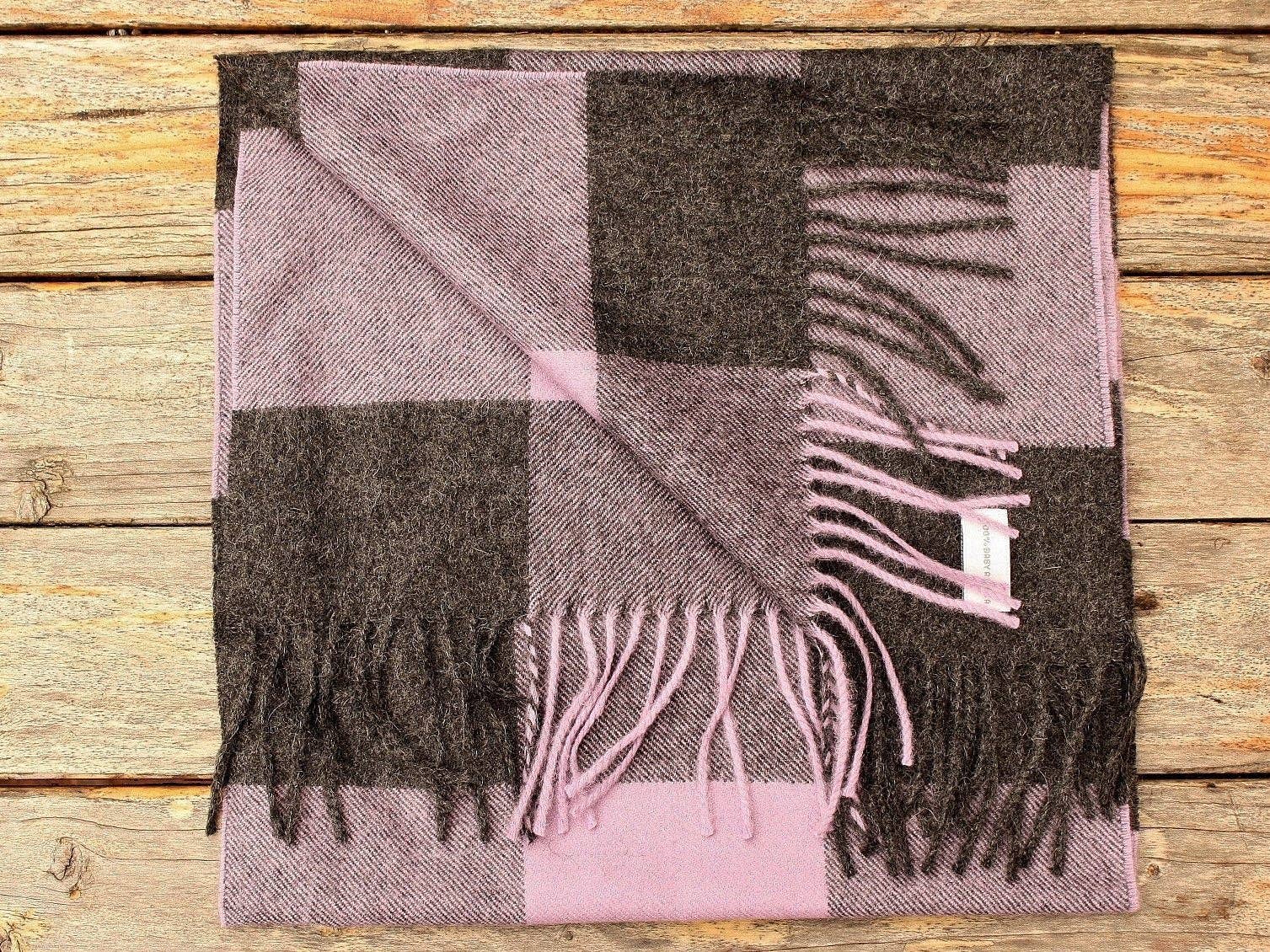 Choice Alpaca Products - Luxury Square Alpaca Scarf: