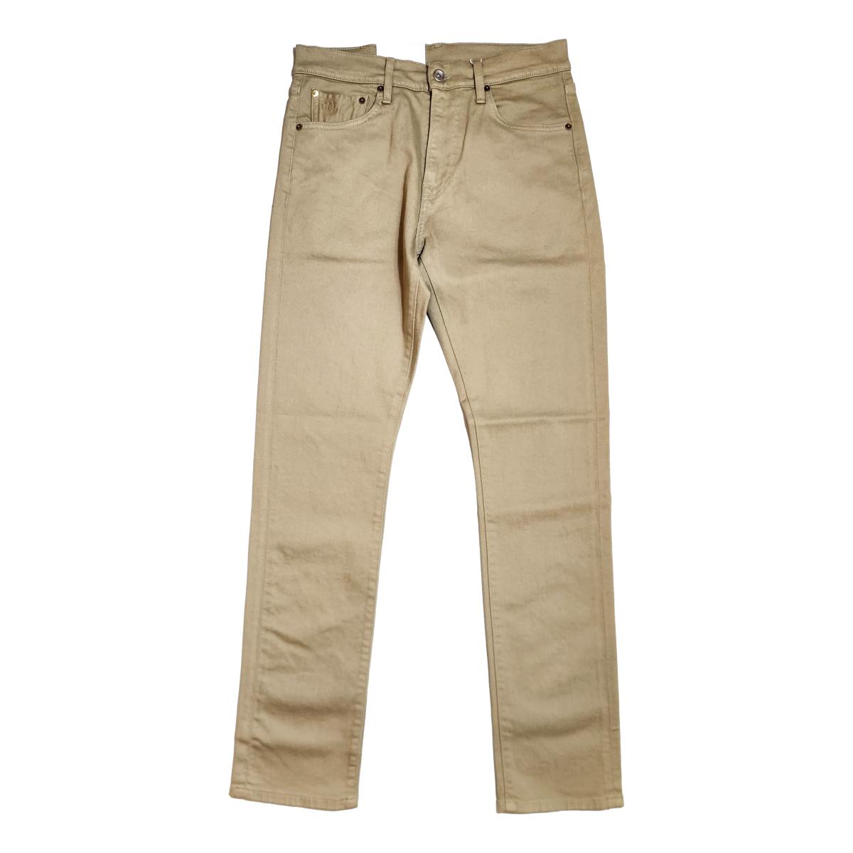 M8 Straight Comfort Organic Ecru Beige Denim