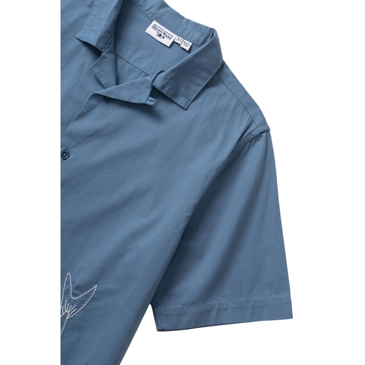 Mackerel Shirt Slate - Shirt