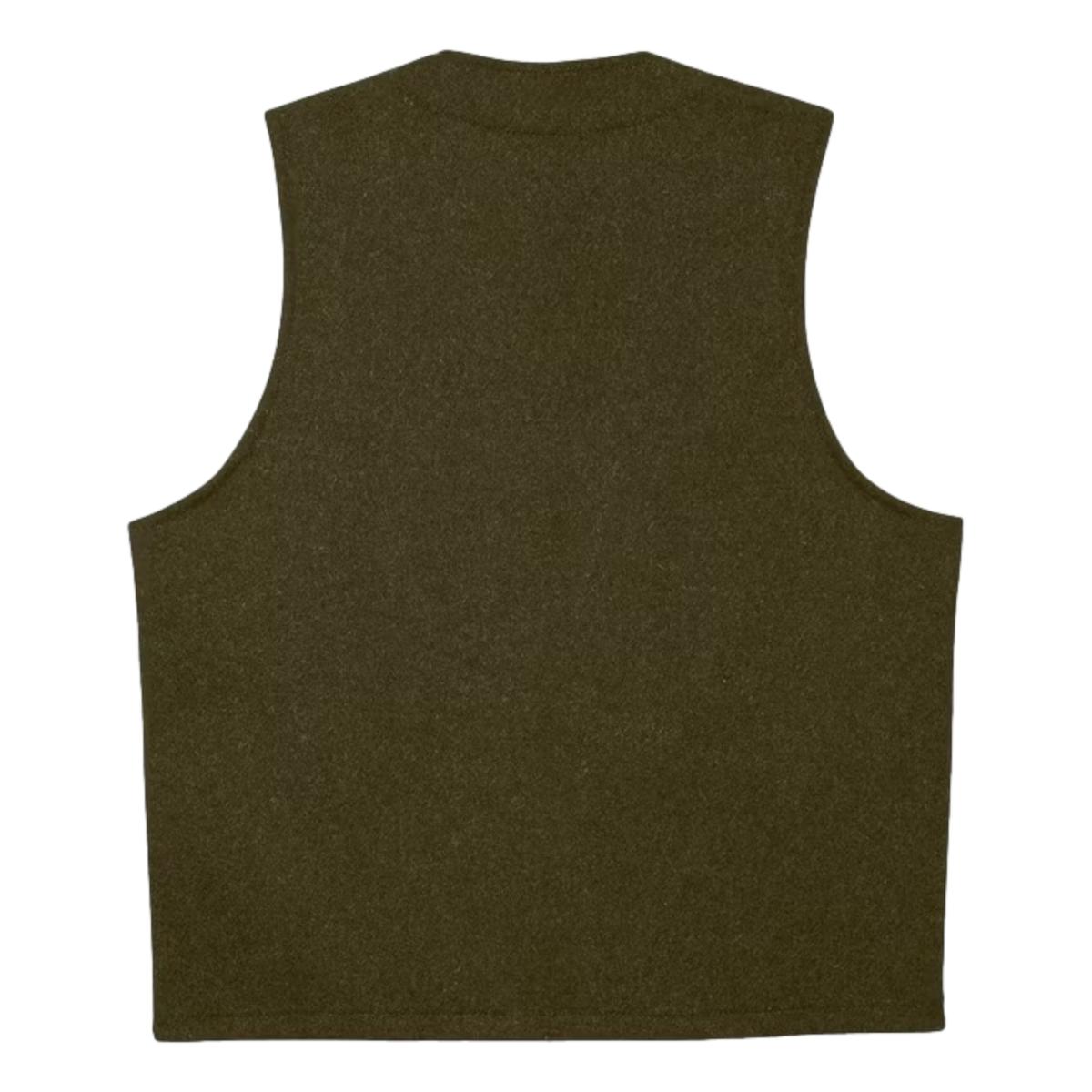 Mackinaw Wool Vest Forest Green - Vest