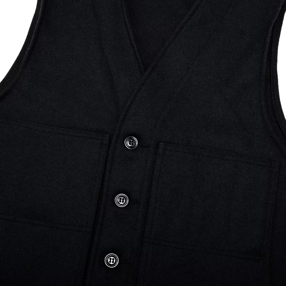 Mackinaw Wool Vest Navy - Vest