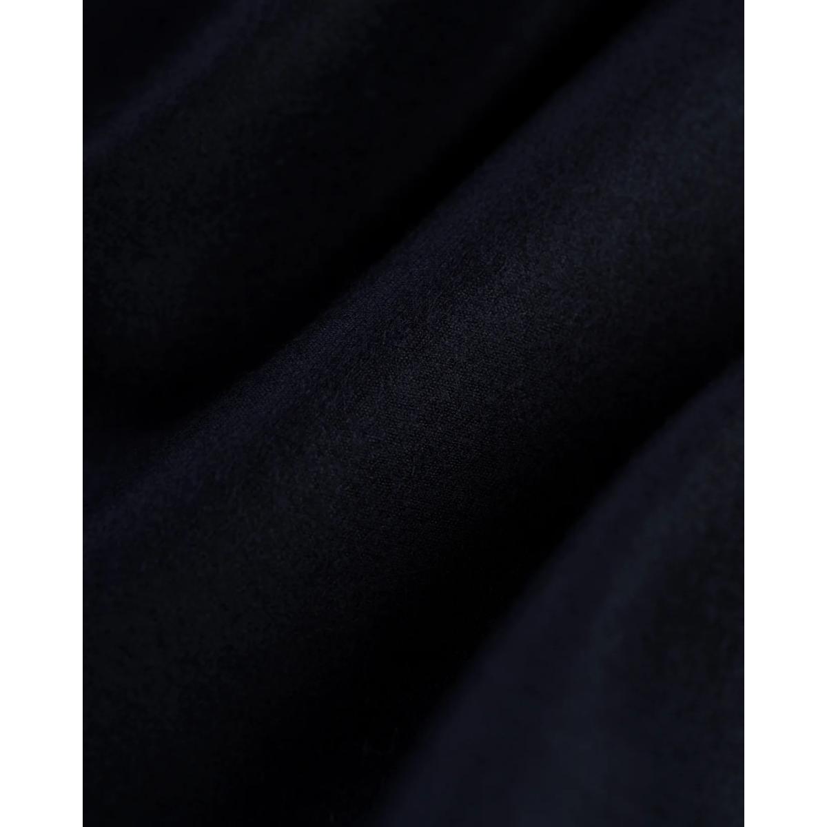 Made-in-USA Navy Wool Doeskin Blazer - Blazer