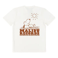 Malibu Records Tee Vintage White - T Shirt