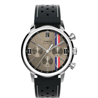 Marlin® Chronograph Tachymeter 40mm Leather Strap Watch