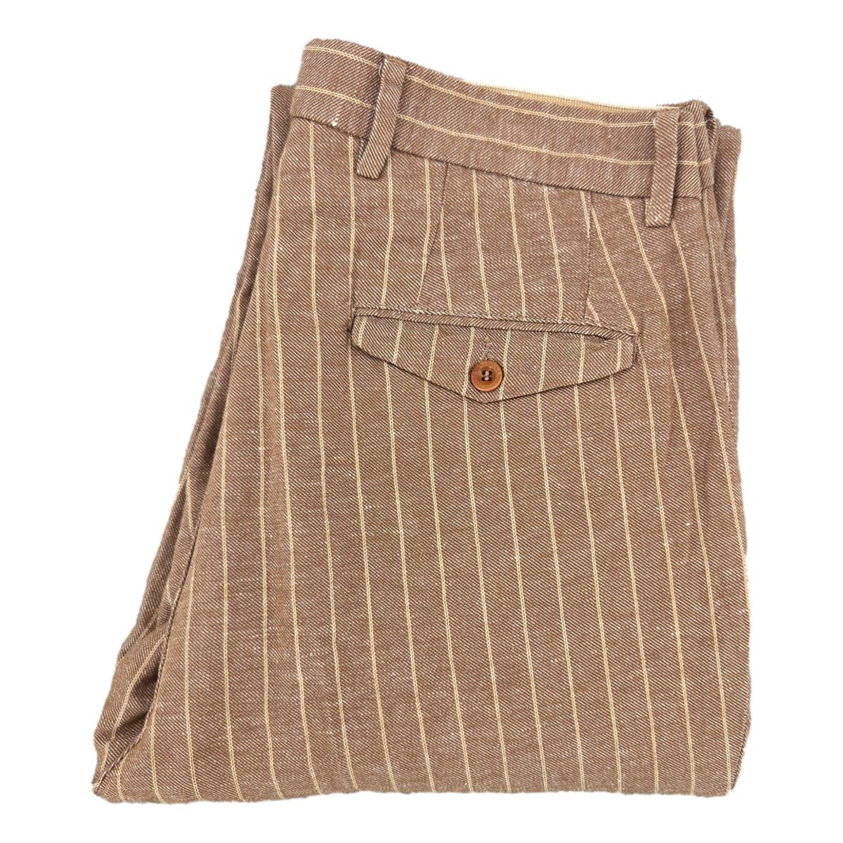 Martin Trouser Stripe Beige - Pant