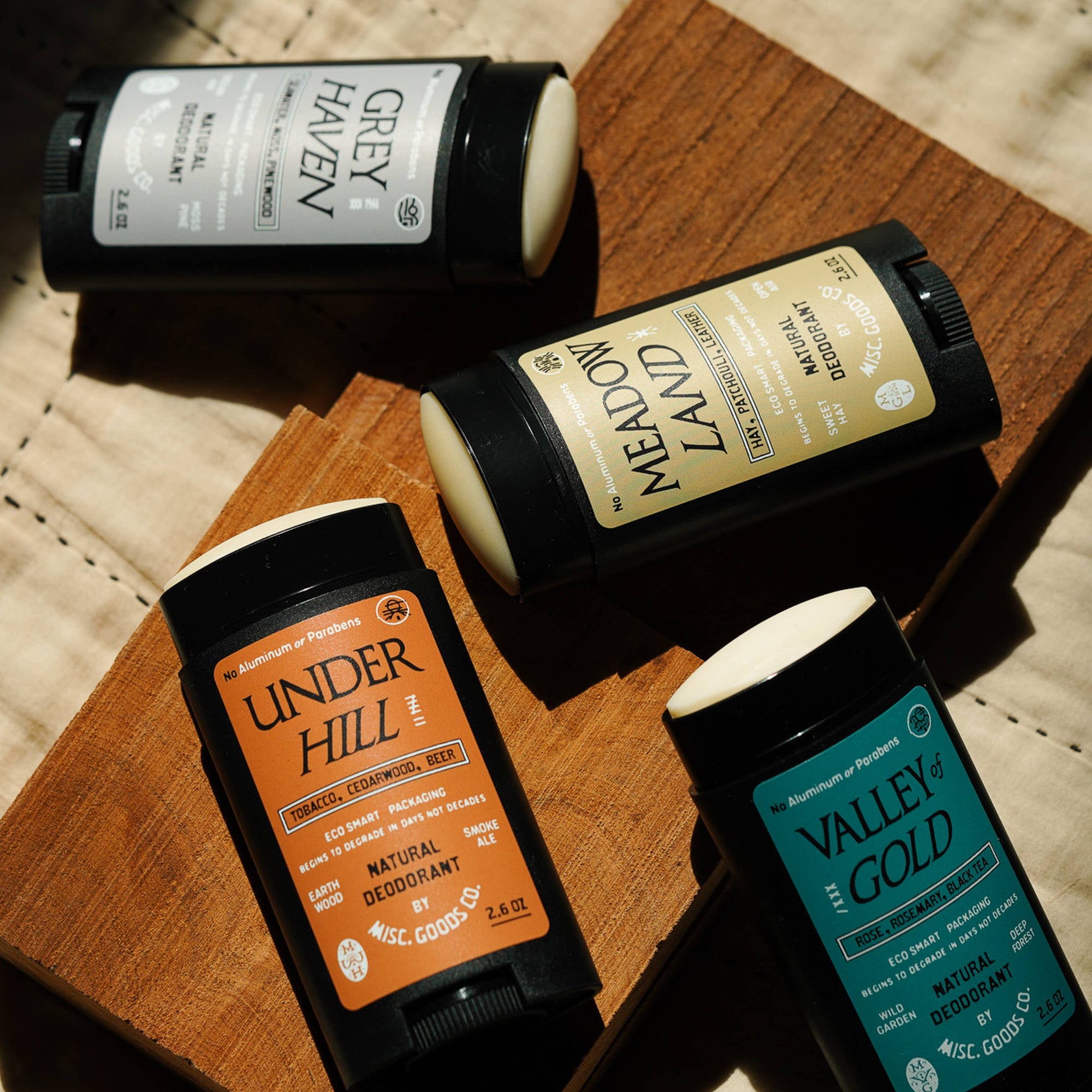 Meadowland Natural Deodorant | No Aluminum or Parabens