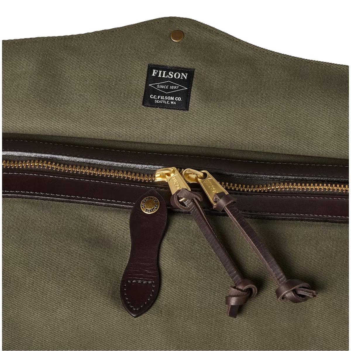 Medium Rugged Twill Duffle Bag Otter Green - Duffle