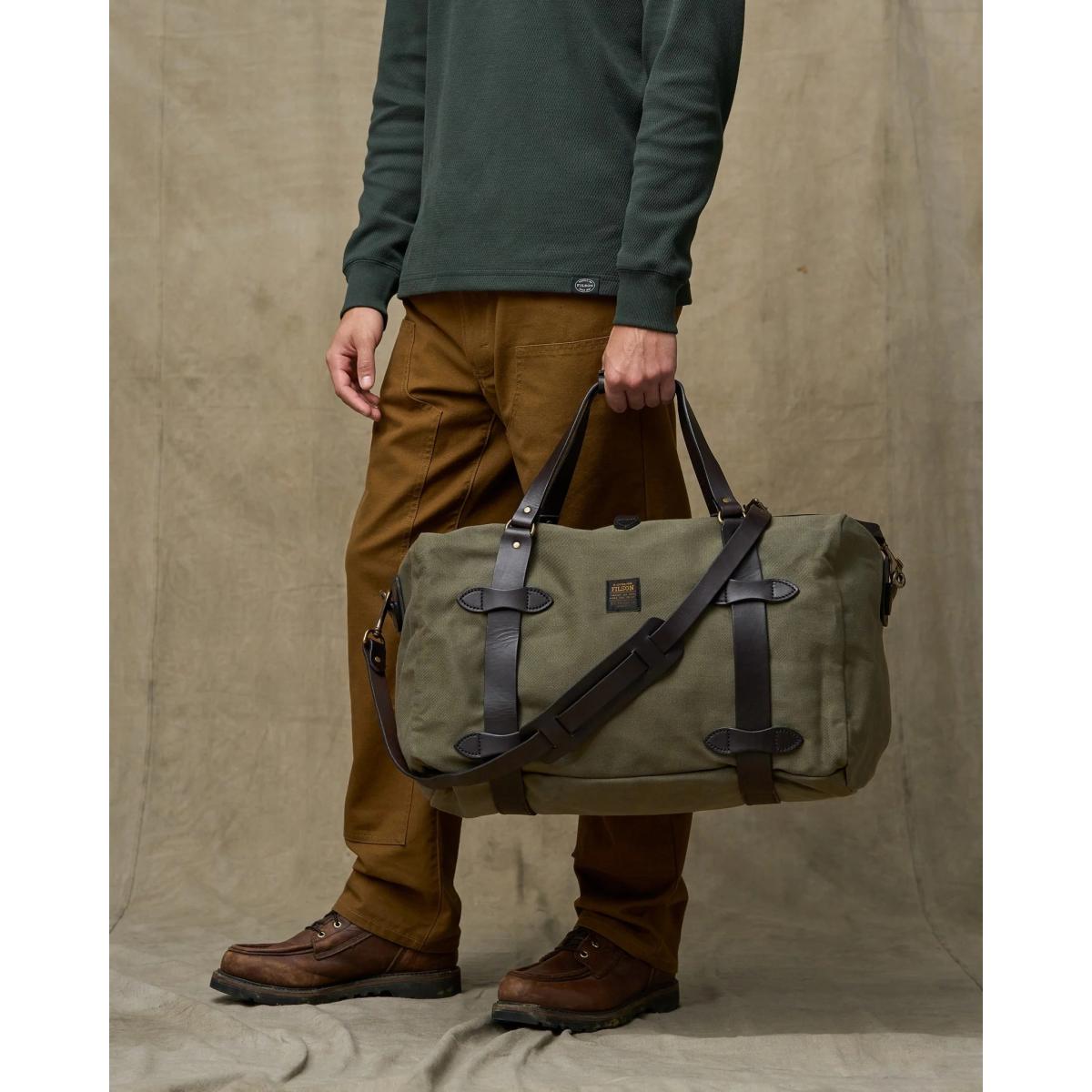 Medium Rugged Twill Duffle Bag Otter Green - Duffle