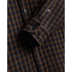 Merino Tweed Shirt Navy - Shirts
