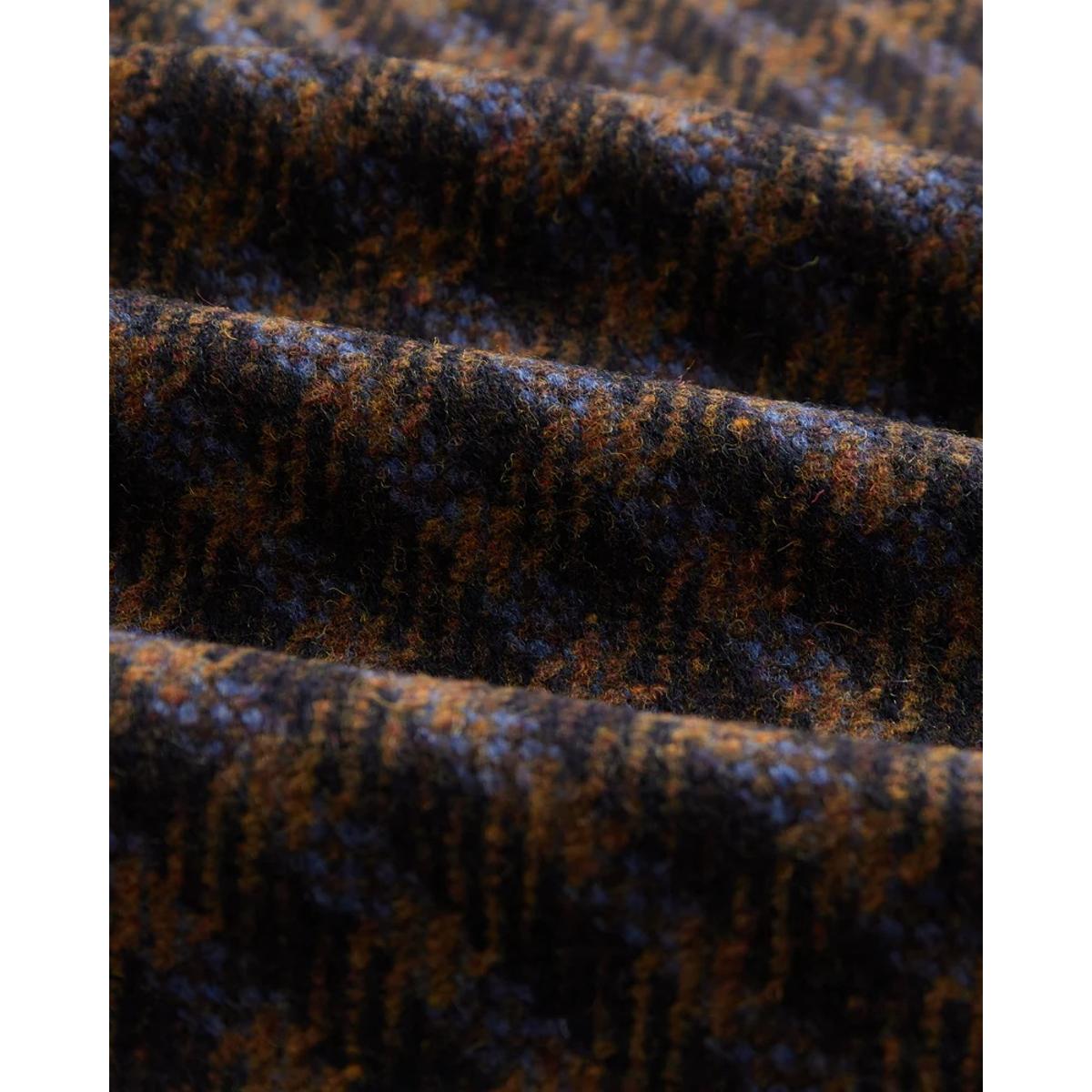 Merino Tweed Shirt Navy - Shirts