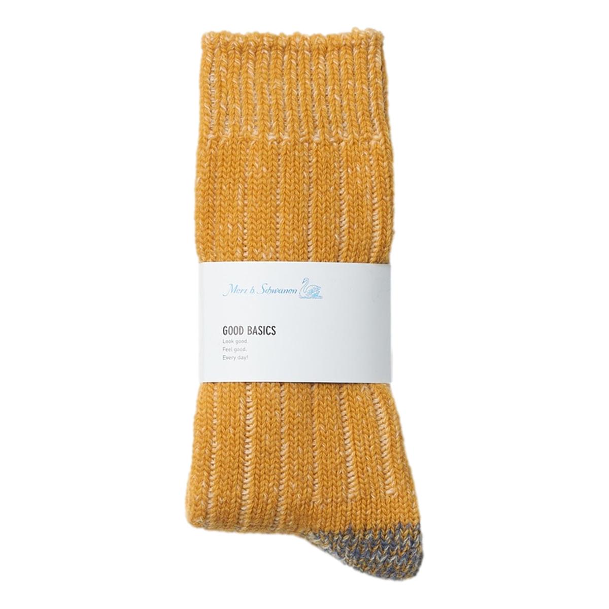 Merino Wool Extra-Fine Socks Honey Nature Mel. - Hat