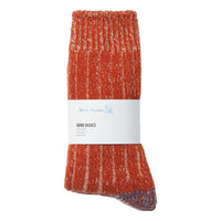 Merino Wool Extra-Fine Socks Pumpkin Nature Mel - Hat